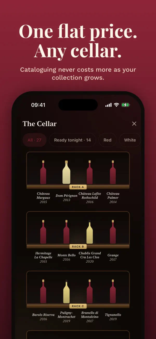 Cellar Ledger: Wine Tracker screenshot 1 of 6