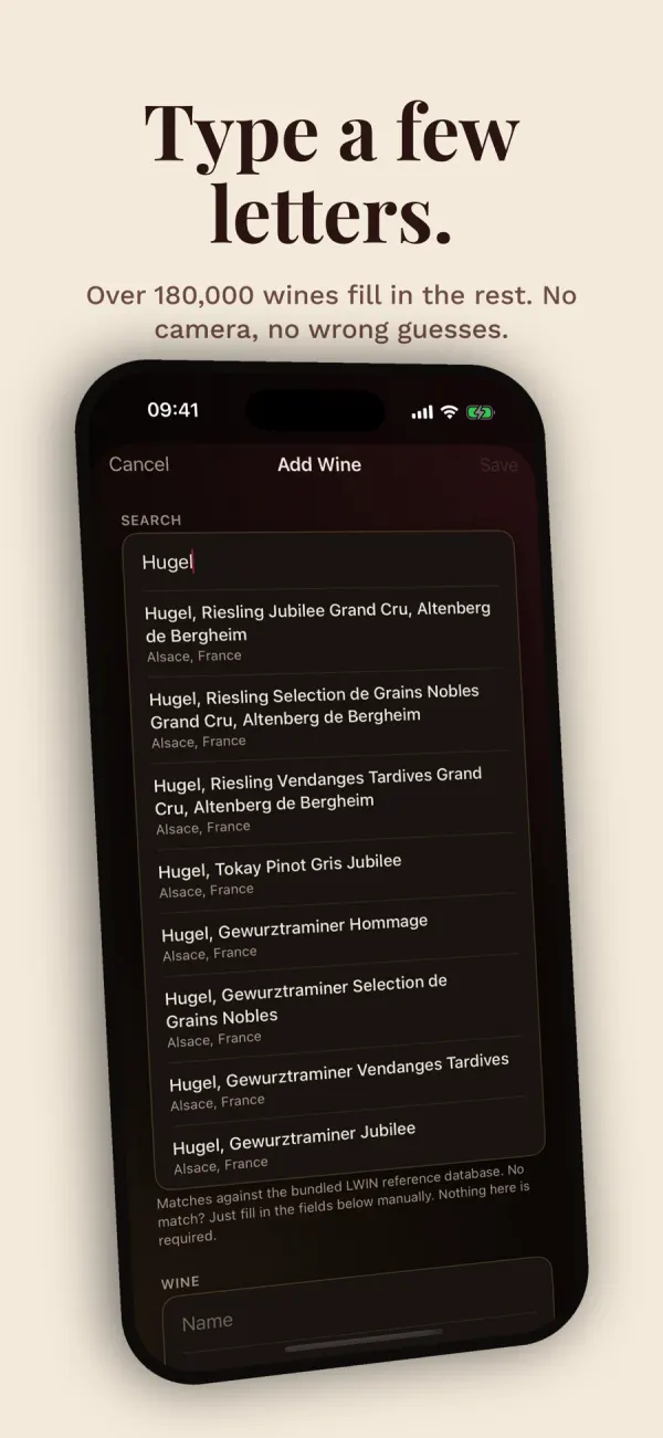 Cellar Ledger: Wine Tracker screenshot 5 of 6