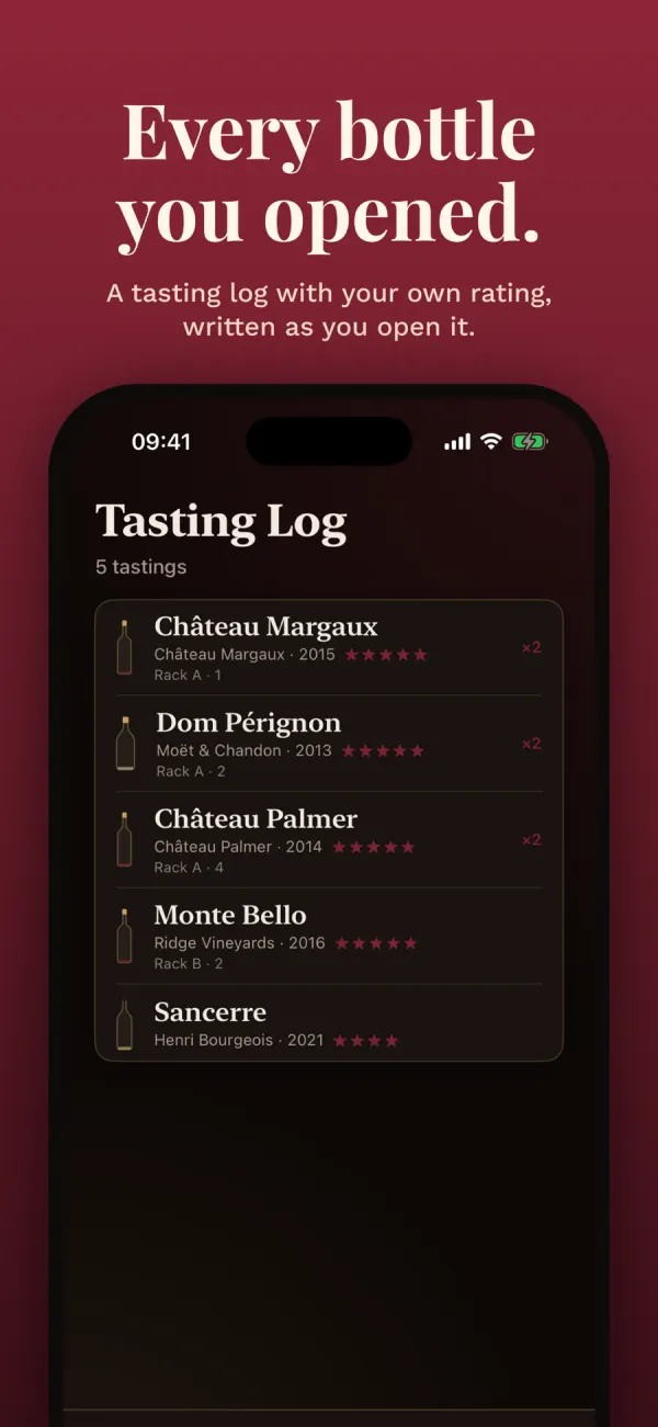 Cellar Ledger: Wine Tracker screenshot 6 of 6