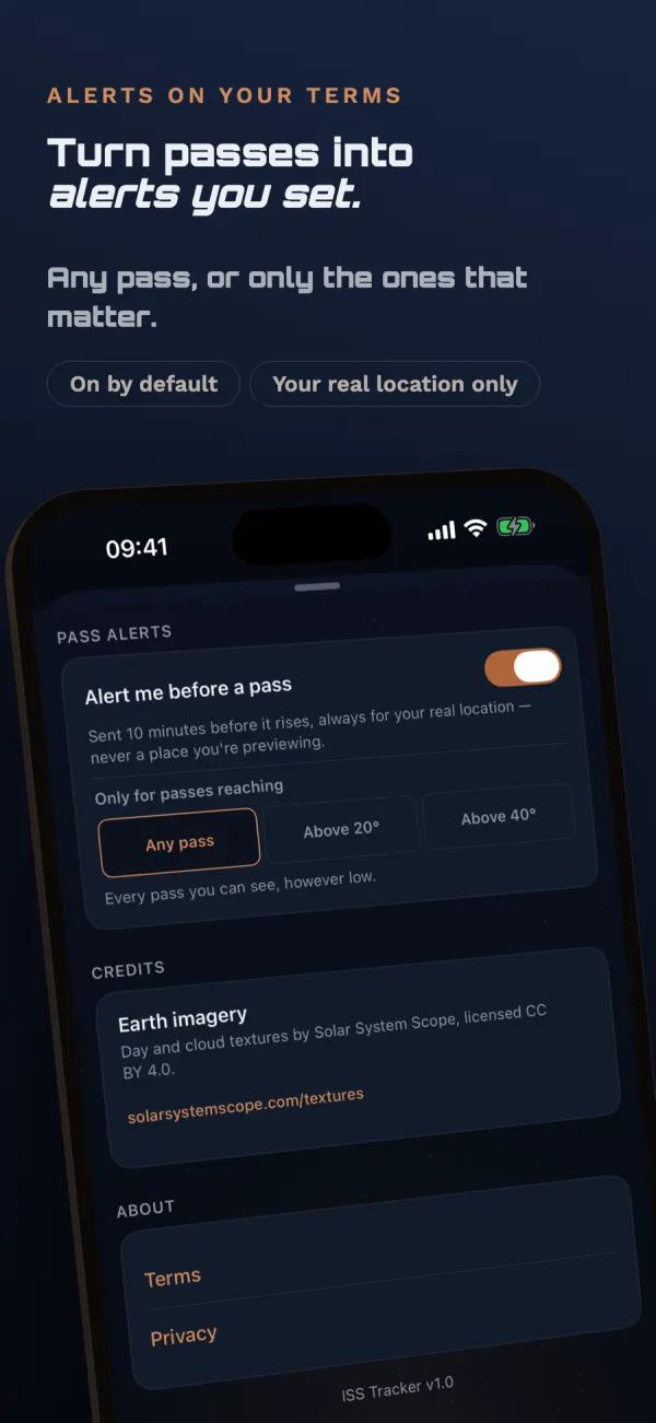 ISS Tracker: Look Up Tonight screenshot 5 of 6