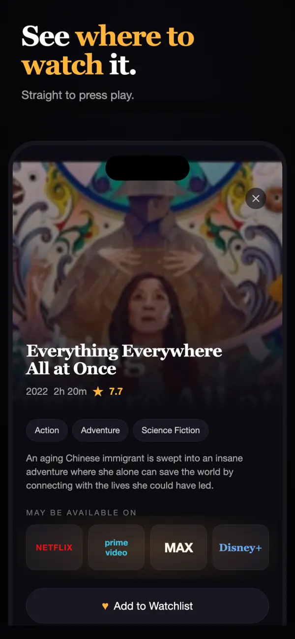 Movie Picker: Watch Together screenshot 6 of 6