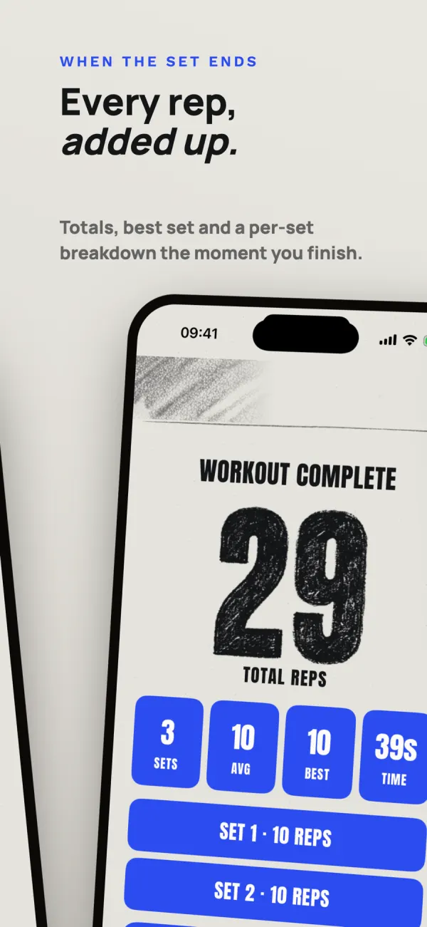 Rep Counter - Workout Tracker screenshot 2 of 6