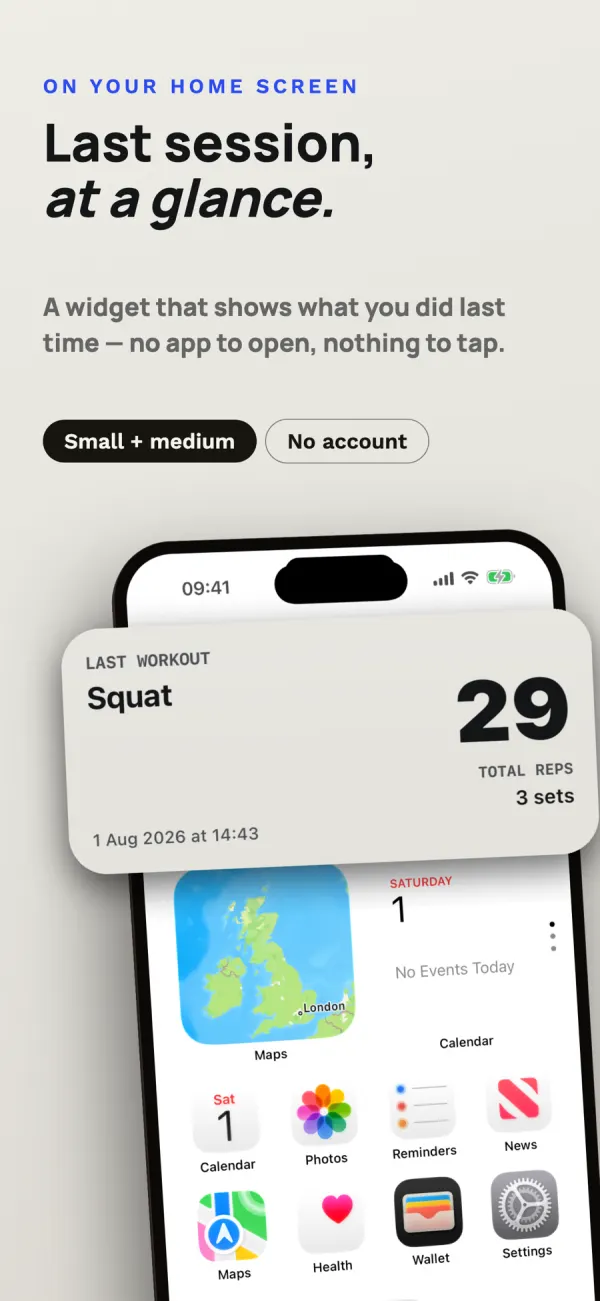 Rep Counter - Workout Tracker screenshot 5 of 6